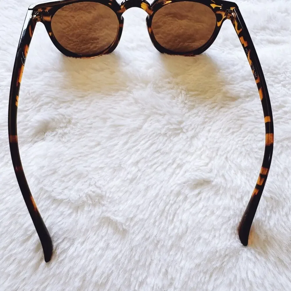Pablo Tortoise Brown Round Sunglasses